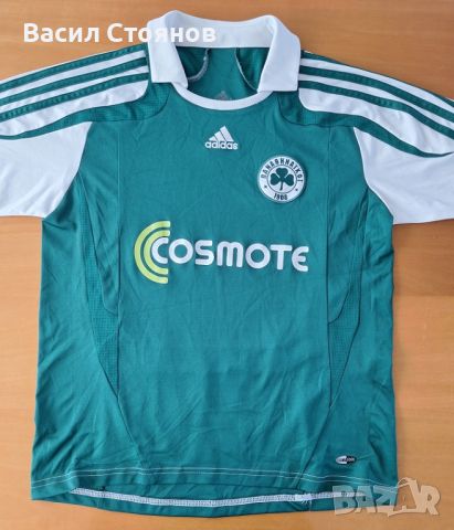 Панатинайкос/Panathinaikos 2007-08г. adidas - за ръст до 165см., снимка 1 - Фен артикули - 46741244