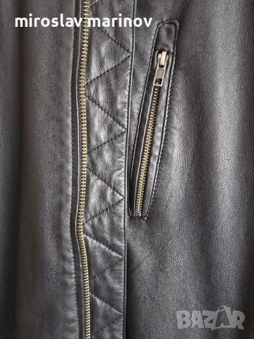 Продавам мъжко кожено яке , снимка 6 - Якета - 52788809