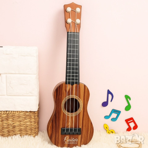 Детска механична китара – Реалистичен дизайн за музикални игри, снимка 4 - Други - 52038047