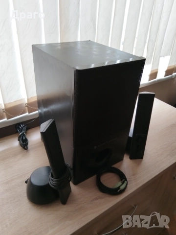 Телевизионни/мониторни тонколони - Altec Lansing VS4121, снимка 3 - Тонколони - 52678280