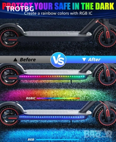 LED светлини за електрическа тротинетка, снимка 3 - Друга електроника - 53750726