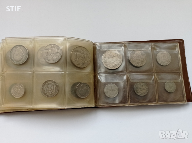 Класьор с Царски монети 48броя, снимка 2 - Нумизматика и бонистика - 44936431