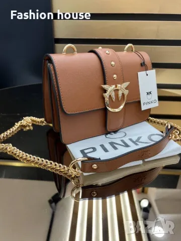 Pinko 23x15cm чанта 3 цвята, снимка 7 - Чанти - 47371447