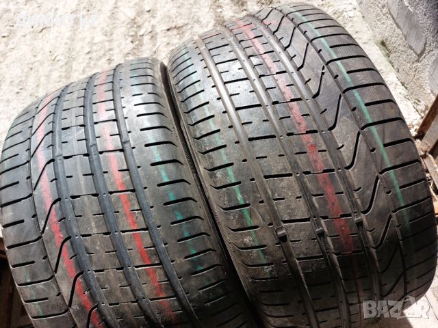 2 бр.почти нови гуми  Pirelli 315 35 21 dot1421 цената е за брой!, снимка 2 - Гуми и джанти - 45716355