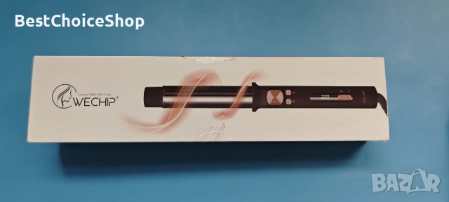 Въртяща се автоматична маша на 360°, WeChip с LED дисплей за къдрене​, снимка 2 - Маши за коса - 54103925