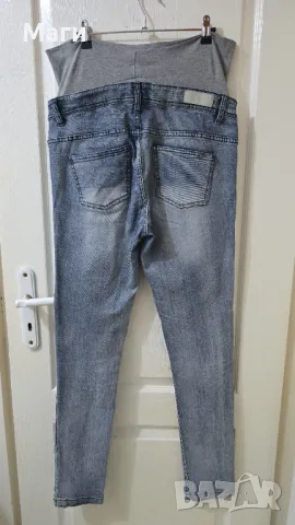 Дънки за бременни Prenatal размер XЛ, снимка 8 - Дрехи за бременни - 49400110