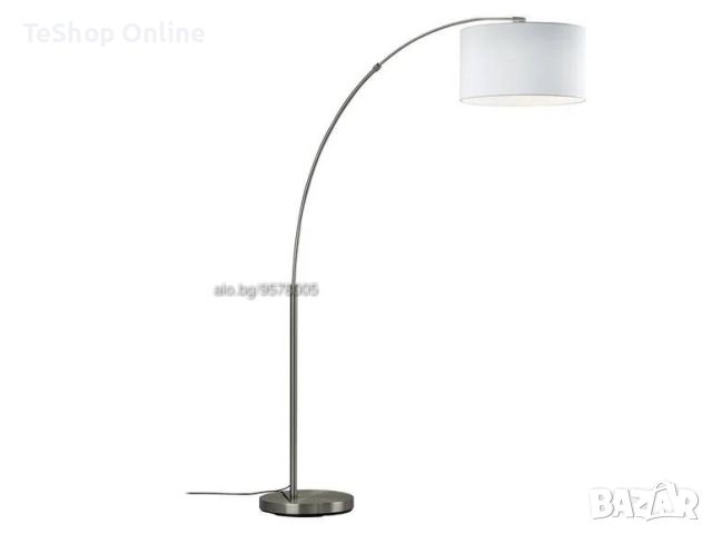 Лампа тип дъга LED подова лампа LIVARNO LUX забележки по абажура, снимка 3 - Лед осветление - 46181652