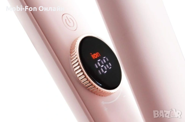 Преса за коса Hair Majesty HM-4030, керамично турмалиново покритие, изправяне и вълни, снимка 4 - Преси за коса - 54096533