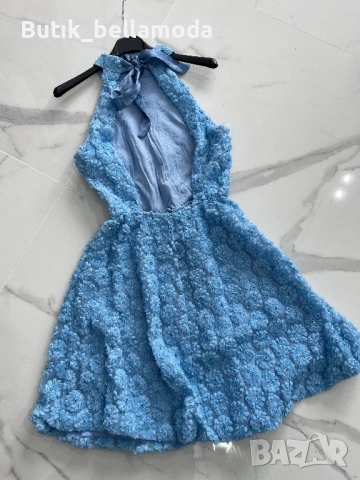 Рокли с гол гръб , снимка 6 - Рокли - 53316549