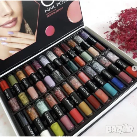 Лак за нокти Nail polish 48 цвята  в кутия, снимка 11 - Продукти за маникюр - 48873602