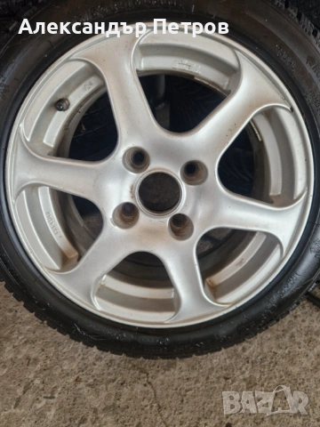 Лети джанти 15 4х100 риал, снимка 2 - Гуми и джанти - 54069117