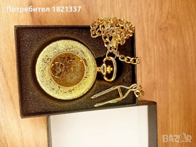 Колекционерски Механичен джобен часовник , снимка 4 - Антикварни и старинни предмети - 51387700
