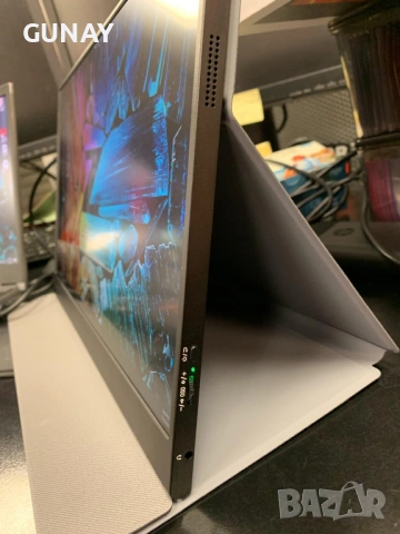 ARWOEIS 15.6 HDR FHD IPS Преносим Монитор 1080P USB-C HDMI за Лаптоп, Raspberry, PS4 PS5 XBOX, снимка 9 - Монитори - 54112888
