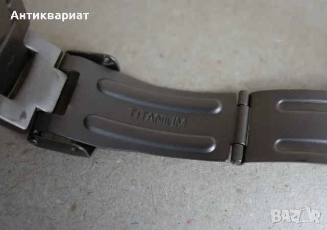 Оригинален мъжки хронограф PLAYBOY / TITANIUM / 42 мм, снимка 6 - Мъжки - 49181813