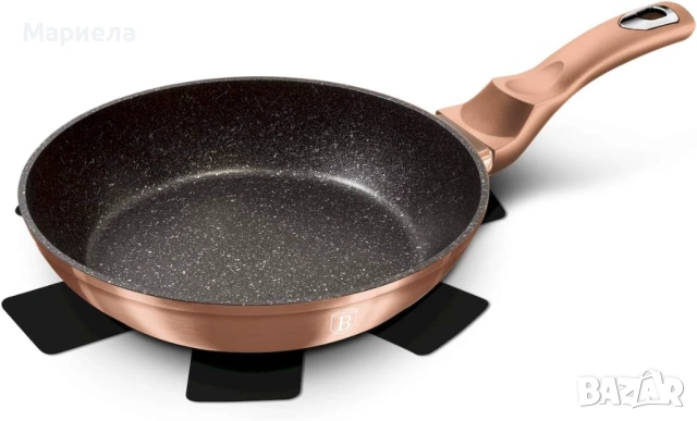 Тиган Berlinger Haus ,BH1510,крем / 28 см., снимка 4 - Съдове за готвене - 53605707