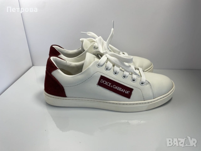маратонки Dolce & Gabbana 38 (реален 37) Оригинал, снимка 2 - Маратонки - 54006612