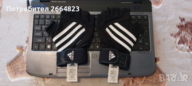 мъжки фитнес ръкавици adidas climacool , снимка 1 - Ръкавици - 45902384