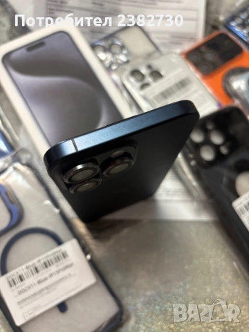 Iphone 15 Pro Max 256 blue, снимка 6 - Apple iPhone - 53893169