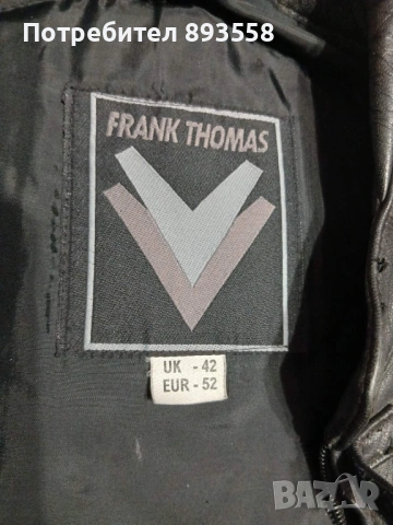 Мото екип Frank Thomas (Size EU-52), снимка 4 - Спортна екипировка - 53167549