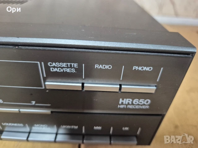 Усилвател - Ресивър TELEFUNKEN HR650, снимка 4 - Ресийвъри, усилватели, смесителни пултове - 51156417