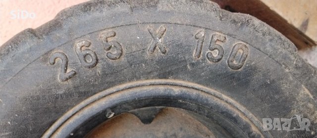 2 броя пластмасови колела 26/15см, снимка 4 - Селскостопанска техника - 50813495