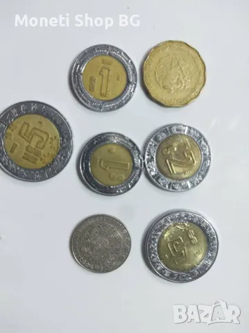 7бр. Монети Мексико, снимка 1