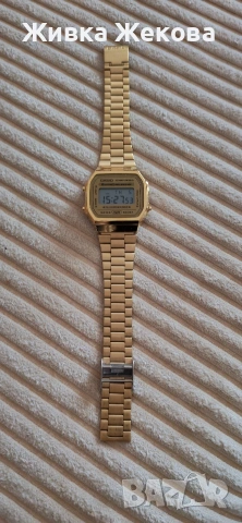 часовник Casio златист , снимка 4 - Дамски - 53723071