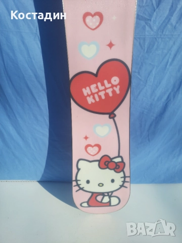 Сноуборд 128см. Head Hello Kitty с автомати, снимка 8 - Зимни спортове - 52770459