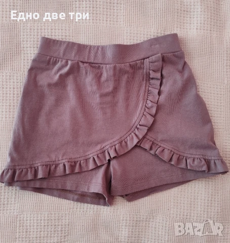 Пола-панталон с къдрички 122 см 7г Българско производство , снимка 6 - Детски къси панталони - 50444081