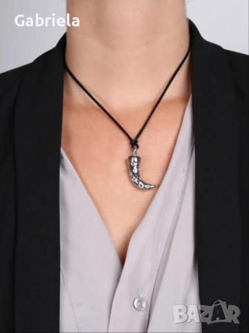 Сребърни бижута на Just Cavalli, снимка 4 - Колиета, медальони, синджири - 53331274