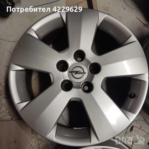Оригинални алуминиеви джанти Opel 5x110 - 16 цола., снимка 5 - Гуми и джанти - 52775488
