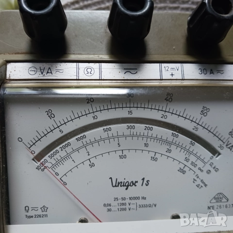 Мултицет UNIGOR, снимка 3 - Друга електроника - 51723853