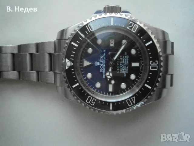 ROLEX, Deepsea, Seadweller (морски обитател), diver, 44mm, масивен часовник!, снимка 4 - Мъжки - 47168241