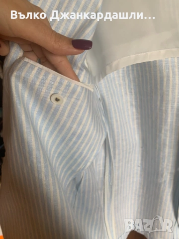 Ленено сако райе G star, размер L, снимка 10 - Сака - 53231287