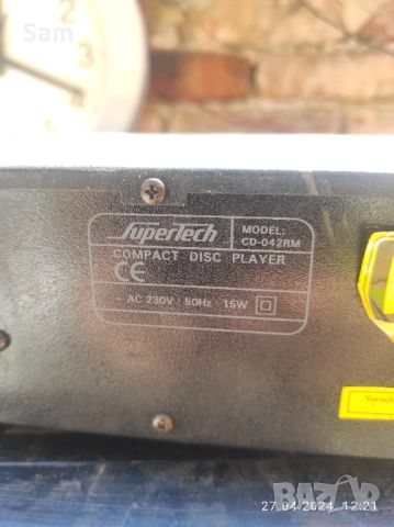 Cd player , снимка 2 - Декове - 45490299