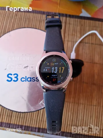 смарт часовник SAMSUNG Gear S3 classic, снимка 1 - Смарт гривни - 47735064