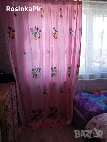 Детски копринени завеси, снимка 2 - Мебели за детската стая - 53833957