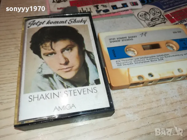 SHAKIN STEVENS-ORIGINAL TAPE-ВНОС GERMANY 1702252004, снимка 13 - Аудио касети - 49170162