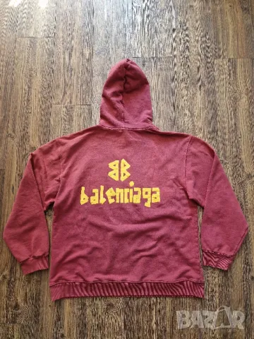 Страхотен мъжки суитчър BALENCIAGA Размер S M L XL 2XL , снимка 9 - Суичъри - 47390765