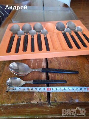 Стар комплект лъжици, снимка 5 - Други ценни предмети - 53964308