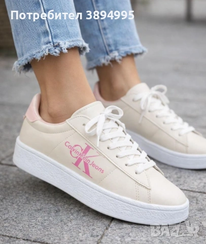 Дамски маратонки: CALVIN KLEIN, снимка 4 - Маратонки - 53735815