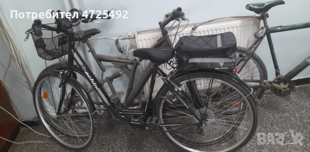 Градски велосипед с кошница Bachini City, снимка 3 - Велосипеди - 53304729