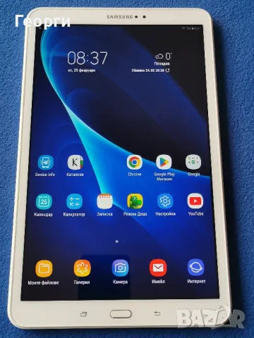 SAMSUNG Galaxy TAB A SM-T580, снимка 13 - Таблети - 49269515