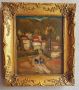 Стара картина на Стоян Венев, масло върху платно 52 х 60 см, снимка 1 - Картини - 45963180