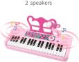 Нова играчка Учебно Пиано с 37 Клавиша и Микрофон за Деца, снимка 4