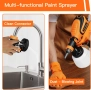 Електрически пистолет за боядисване 700W, 1200 мл, 4 дюзи, 3 режима, снимка 5