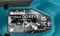 Makita DGA513 - Безчетков ъглошлайф 18V с потенциометър, снимка 4