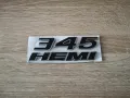 345 HEMI черна емблема, снимка 4