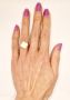 Дамски златни пръстени - Четирилистна детелина, снимка 3