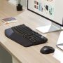 Amazon Basics Ергономични безжични клавиатура и мишка, черни, снимка 11